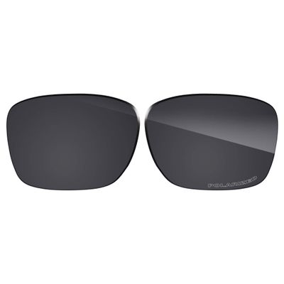 Eye Opening Stuff Polarized Replacement Lenses Compatible with Oakley TwoFace OO9189 Sunglasses - Dark Black