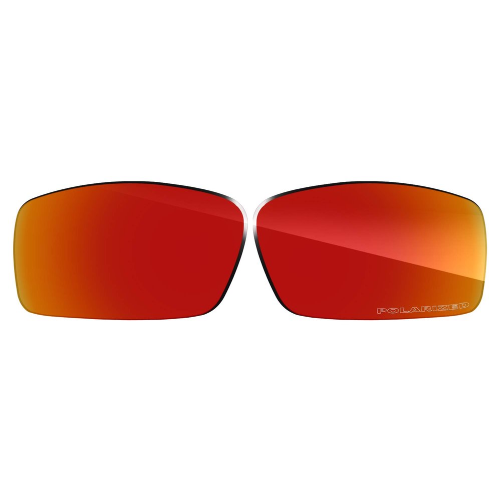 Eye Opening Stuff Polarized Replacement Lenses Compatible with Oakley Gascan Sunglasses - Blaze Red