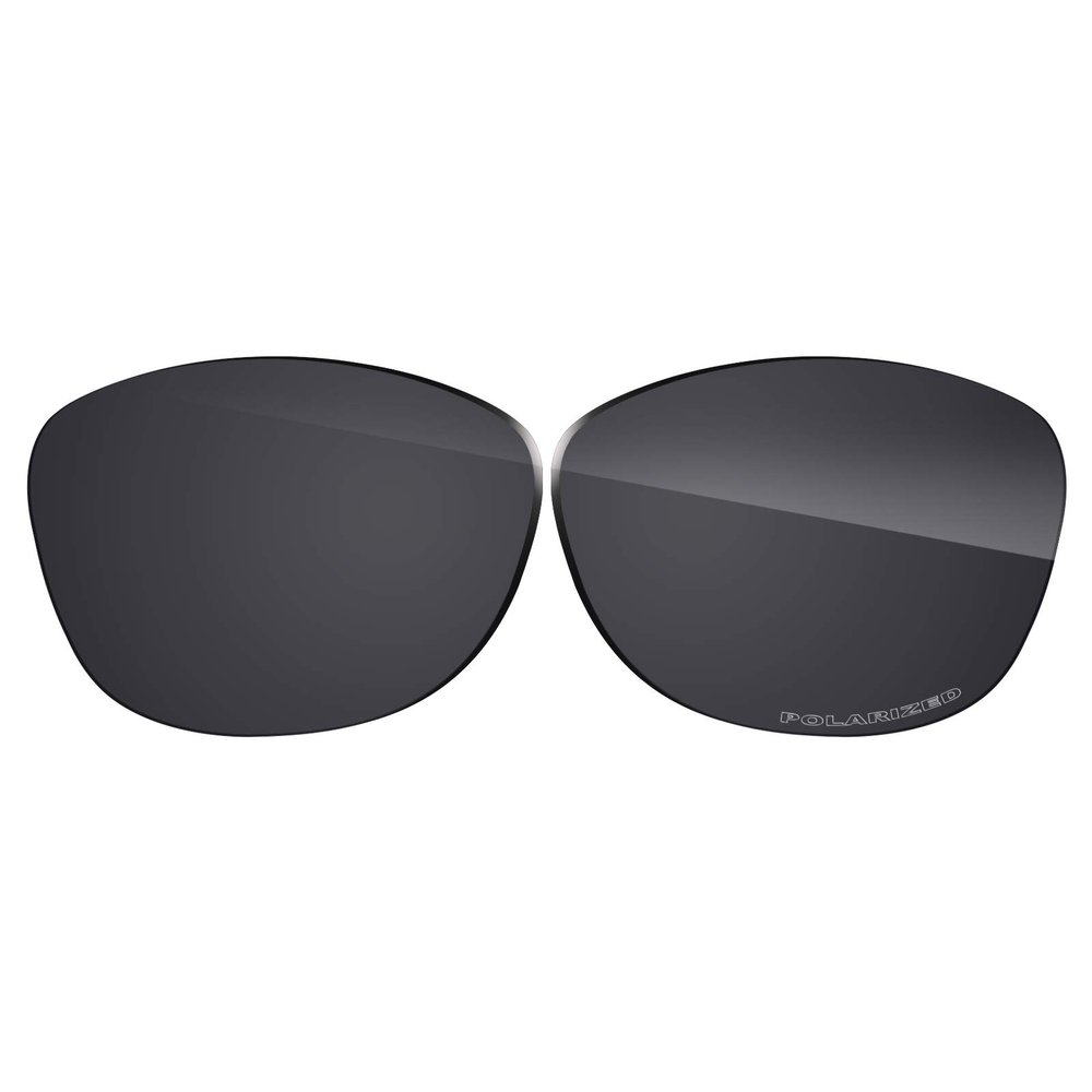 Eye Opening Stuff Polarized Replacement Lenses Compatible with Oakley Frogskins OO9013 Sunglasses - Dark Black