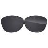 Eye Opening Stuff Polarized Replacement Lenses Compatible with Oakley Frogskins OO9013 Sunglasses - Dark Black view 1