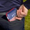 CRAFTSMAN GOLF USA Clover Leather Scorecard & Yardage Book Holder Cover Also Accept Custom Order with Your Name or Phrase Stitched (USA Custom) view 3