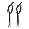 ALEOED 1 Pair Bike Pedal Toe Straps, Foot Pedal Universal Replacement Parts for Bicycle or Excersise Stationary Bikes view 2