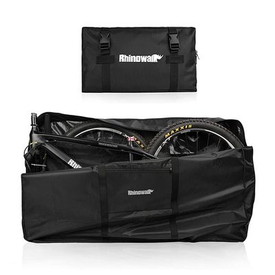 Rhinowalk Folding Bike Carry Bag 26 Inch Thick Bicycle Transport Storage Case Bike Travel Bag for Air Travel,Transport,Shipping Professional Cycling Accessories