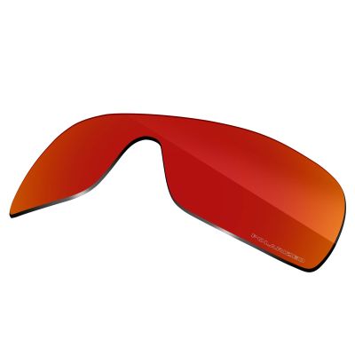 Eye Opening Stuff Polarized Replacement Lenses Compatible with Oakley Batwolf OO9101 Sunglasses - Blaze Red