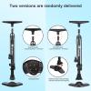 TOOLITIN Bike Pump with Gauge,160 Psi High Pressure,Floor Bicycle Pump Compatible with Presta and Schrader Valve,Detachable Bike Tire Pump for Road Bike,MTB,Hybrid,Balls view 2