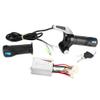 Brushed Controller, 24V 500W Electric Scooter E-Bike Motor Brushed Speed Controller Box with Handle Throttle Grip view 1