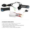 Brushed Controller, 24V 500W Electric Scooter E-Bike Motor Brushed Speed Controller Box with Handle Throttle Grip view 4