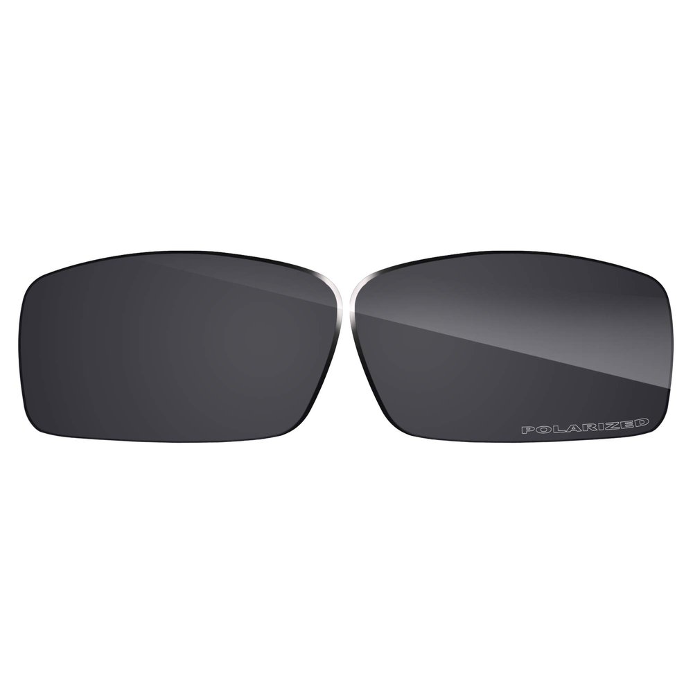 Eye Opening Stuff Polarized Replacement Lenses Compatible with Oakley Gascan Sunglasses - Dark Black