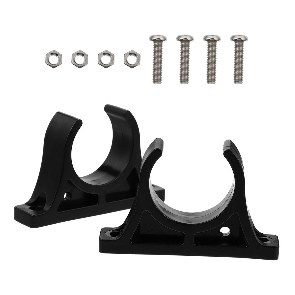 BESPORTBLE 1pair Plastic Clips Kayak Holder Screws for Easy Installation Sturdy Mounting for Kayak