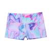 Nikiikoo Kids Girls Tie Dye Ballet Dance Swim Booty Shorts Gym Sports Yoga Running Bottom Activewear Colorful 10 view 4
