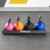 FORZA Kettlebell Stand Storage Tray - Kettlebell Rack for 3/4 Hand Weights | Home Gym Storage for Kettlebell Weight Set | Gym Equipment Storage for Small Kettlebell Set view 1