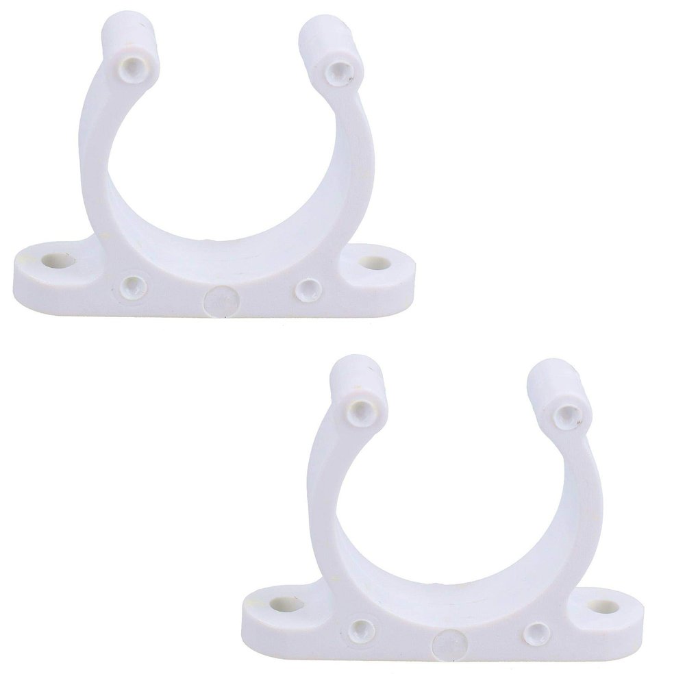 AB Tools 2 Pack 20mm Polyamide Tube Storage Clip Paddle Boat Hook Pole Tool Plastimo