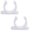 AB Tools 2 Pack 20mm Polyamide Tube Storage Clip Paddle Boat Hook Pole Tool Plastimo view 1