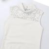 Freebily Kids Girls Double Straps Sleeveless Gymnastic Ballet Leotard Jumpsuit Athletic Dance Clothes Tank Tops Outfits Ivory 9-10 Years view 3