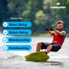 KRAKAFAT 75ft Water Ski Rope, Wakeboard Rope - 7 Sections with 13" EVA Diamond Grip Floating Handle - 1-2 Rider Tube Tow Rope for Tubing - Boat Tow Rope for Kneeboard view 4