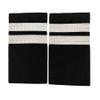 1 Pair Uniform Bars Airline Pilot Epaulets Captain Shoulder Boards Insignia Sliders Cosplay Epaulette Sliders (Two Bars Silver) view 2