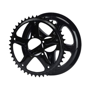44T 46T 48T Chain Ring Chainwheel with Plastic Cover for Bafang Electric Bicycle Motor Sprocket BBS01 BBS01B BBS02 BBS02B Motor
