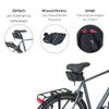 Basil Sport Design Saddle Bag M - Suitable for Electric, City, Women, Men's Bike - 1L - Black view 2