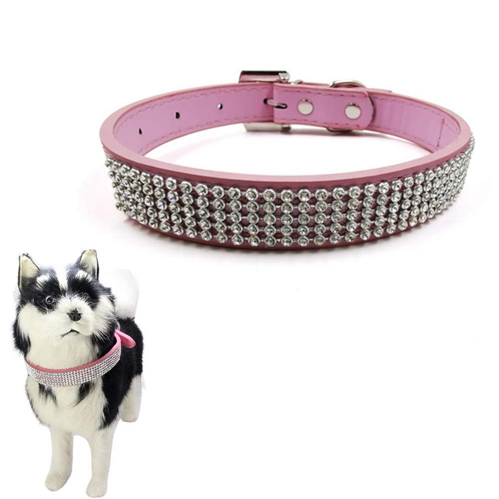 Clopon Dog Collars Puppy Pet Adjustable Collar Rivet Spiked Studded Cool Dogs Neck Strap