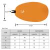 Kayak Cockpit Cover for Sit-in Kayaks - Universal Waterproof & UV Protection, for Transport & Outdoor Storage, Keeps Hatch Hole & Seat Clean view 3