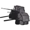 Circle Y Tucker Adventurer Horse Saddle Bag | Durable 1680D Water-Resistant Trail Riding Gear with Detachable Cantle Bag, Drink Holders, Rain Cover for All-Day Adventures, Graphite Gray view 1