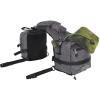 Circle Y Tucker Adventurer Horse Saddle Bag Set | Durable 1680D Trail Riding Gear with Pommel Bag, Detachable Cantle Bag, Water Bladder, Rain Cover & Fleece-Lined Back, Graphite Gray view 3