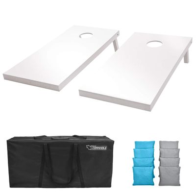GoSports 4'x2' Regulation Size Wooden Cornhole Boards Set - Includes Carrying Case and Over 100 Optional Bean Bag Colors