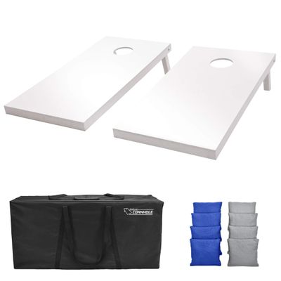 GoSports 4'x2' Regulation Size Wooden Cornhole Boards Set - Includes Carrying Case and Over 100 Optional Bean Bag Colors