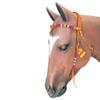 HILASON American Leather Horse Browband Headstall Working Tack Brown | for Horses Western Headstalls view 1