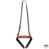 HILASON Western American Leather Horse Noseband Brown view 1
