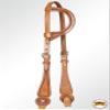 HILASON American Leather Horse One Ear Headstall Working Tack Tan | for Horses Western Headstalls view 2