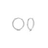 925 Sterling Silver Hoop Earrings for Women - 3 pairs Hypoallergenic Lightweight Hoops Fashion Earrings (8/9/10mm) view 2