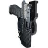 Pro Heavy Duty Competition Holster fits Walther Q5 Match SF (Right-Hand Draw, Black/Carbon Fiber) view 1