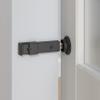 National Hardware N700-150 Barn Door Lock, Matte Black, 5" x 1-1/4" x 3/4" view 2