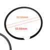 Asaki Piston Ring Std Compatible with OMC Johnson Evinrude 9.9/15 hp 0386279 0386015 0778333 18-3931 view 2