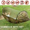 Hammock Outdoor Automatic Quick Open Mosquito Net Tent Hammock Portable Sing & Double Hammock Sleeping Swing for Garden Camping Backpacking Travel view 3
