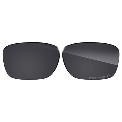 Eye Opening Stuff Polarized Replacement Lenses Compatible with Oakley Turbine OO9263 Sunglasses - Dark Black