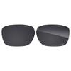 Eye Opening Stuff Polarized Replacement Lenses Compatible with Oakley Turbine OO9263 Sunglasses - Dark Black view 1