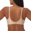 Bali Womens Comfort Revolution Wireless Bra, Full-coverage Wirefree Cool Fabric Full Coverage Bra, Almond Zag, 38C US view 2