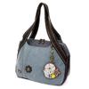 CHALA Bowling Bag - Sand Dollar - Indigo view 1