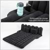 Byomostor SUV Air Mattress with Cup & Phone Holder, Flocked-Top Car Mattress with 2 Air Pillows & Electric Air Pump, Perfect for Camping, Travel, and Road Trips (Black) view 4