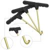 Marvelity 3 Pcs Trampoline Spring Pull Tool Kit, Trampoline Parts T-Hook Puller, Trampoline Accessories Spring Pull T-Shape Hook view 3