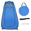 Kcelarec Portable Pop Up Shower Camping Toilet Tent, Camping Privacy Shelters with Carrying Bag for Outdoor Indoor (Blue) view 3