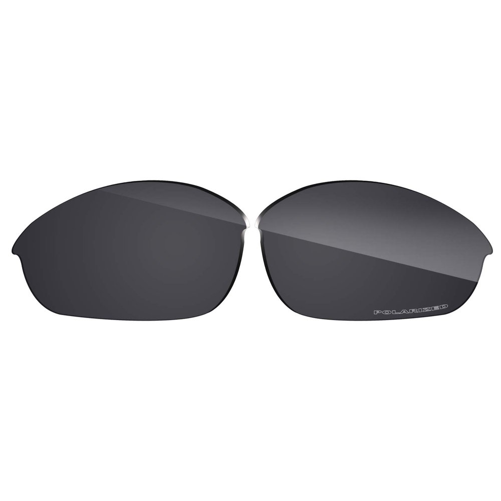 Eye Opening Stuff Polarized Replacement Lenses Compatible with Oakley Half Jacket 2.0 OO9144 Sunglasses - Dark Black