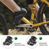ROCKBROS MTB Mountain Bike Pedals Compatible with SPD Mountain Bike Dual Function Sealed Clipless Aluminum Bicycle Flat Platform 9/16" Pedals with Cleats for Road, MTB, Mountain Bikes view 2