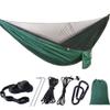Camping Hammock with Mosquito Nets Outdoor Tourist Hanging Hammocks Portable Parachute Nylon Hiking Hammock for Backpacking Hiking Travel view 1