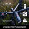 NiteRider Lumina Max 2000 Bike Front Light | USB-C Rechargeable LED Headlight with Wireless Control, 8 Lighting Modes, 8-Step Fuel Gauge, IP64 Waterproof | Road Cycling, MTB, e-Bike view 3