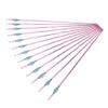 500 Spine Arrow 28 Inch Arrow Target Practice Arrow Hunting Arrow Carbon Arrows Compound Bow Recurve Bow Adult Youth Archery Indoor Outdoor Shooting Bullet Tip 12pc view 2
