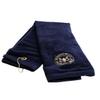 Ronald Reagan Golf Towel Library Seal - Navy Blue and Gold - Features Grommet and Bag Clip - Exclusive to The Reagan Library view 1