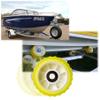 UANOFCN 4 Pcs 5" X 3" Boat Trailer Wobble Rollers Polyurethane Mounting Hole Diameter 4/5" view 4